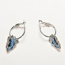 Women Crystal Butterfly Dangle Earrings Retro Gift For Women Jewerlry  J4U66