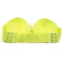 women magic push up bra strapless underwired back band closure bras J4U66