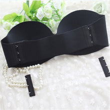 women magic push up bra strapless underwired back band closure bras J4U66