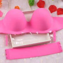 Magic Push Up Bra Strapless Underwired Back Band Closure BrasJFY66