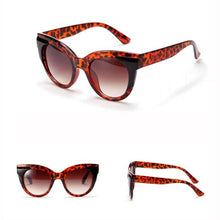 Women Men UV 400 Blocking Color Cat Eye Sunglasses Plastic Frame Eyeglasses Brand Designer Goggles  J4U66