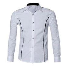 Fashion Mens Luxury Long Sleeve Casual Slim Fit Stylish Dress Shirts Shirt Tops Tees  J4U66
