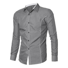 Fashion Mens Luxury Long Sleeve Casual Slim Fit Stylish Dress Shirts Shirt Tops Tees  J4U66