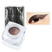 12 ColorsMakeup Long-lasting Multi-color Eyeliner Cream Combination Eyeliner+50pc Eyeliner Brush Cosmetic Tools J4U66