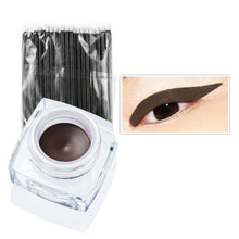 12 ColorsMakeup Long-lasting Multi-color Eyeliner Cream Combination Eyeliner+50pc Eyeliner Brush Cosmetic Tools J4U66