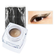 12 ColorsMakeup Long-lasting Multi-color Eyeliner Cream Combination Eyeliner+50pc Eyeliner Brush Cosmetic Tools J4U66