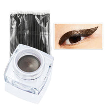 12 ColorsMakeup Long-lasting Multi-color Eyeliner Cream Combination Eyeliner+50pc Eyeliner Brush Cosmetic Tools J4U66