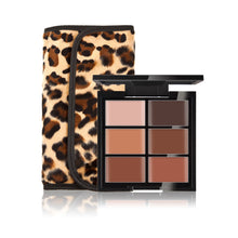 6-Color Concealer +12 Leopard Grain Makeup Brush Make-Up Combination Of Logs Cosmetic Tools maquiagem- J4U66