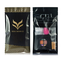 6-Color Concealer Primer +4 Black Gold Makeup Brush + Water Droplets Puff Cosmetic Tools maquiagem- J4U66