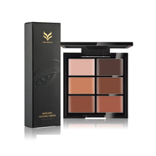 Fashion Professional Make-Up 6-Color Concealer Primer + 3D Fiber Mascara Cosmetic Tools maquiagem- J4U66