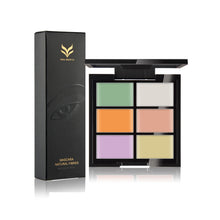 Fashion Professional Make-Up 6-Color Concealer Primer + 3D Fiber Mascara Cosmetic Tools maquiagem- J4U66