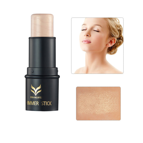 bronzers highlighter 3 Colors Highlight Rods Powder Stick Gold Shade And Silver Shimmer Powder Makeup Cosmetics J4U66