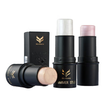 bronzers highlighter 3 ColorsHighlight Rods Powder Stick Gold Shade And Silver Shimmer Powder Makeup Cosmetics J4U66