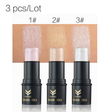 bronzers highlighter 3 ColorsHighlight Rods Powder Stick Gold Shade And Silver Shimmer Powder Makeup Cosmetics J4U66