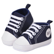 infant 0~1 months unisex baby boy girls soft sole crib cotton shoes casual lace prewalkers 11 12 13 J4U66