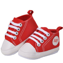 infant 0~1 months unisex baby boy girls soft sole crib cotton shoes casual lace prewalkers 11 12 13 J4U66