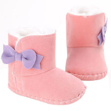 Infant Baby Boys Warm Boots Shoes Newborn Kids Crib Snow Soft Bottom Anti-slip Booties 0-18 Months Shoes J4U66