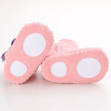 Infant Baby Boys Warm Boots Shoes Newborn Kids Crib Snow Soft Bottom Anti-slip Booties 0-18 Months Shoes J4U66
