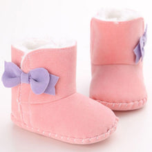 Infant Baby Boys Warm Boots Shoes Newborn Kids Crib Snow Soft Bottom Anti-slip Booties 0-18 Months Shoes J4U66