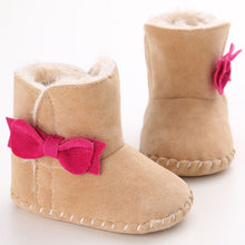 Infant Baby Boys Warm Boots Shoes Newborn Kids Crib Snow Soft Bottom Anti-slip Booties 0-18 Months Shoes J4U66