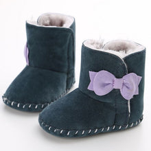 Infant Baby Boys Warm Boots Shoes Newborn Kids Crib Snow Soft Bottom Anti-slip Booties 0-18 Months Shoes J4U66