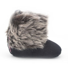 Infant Baby Fleece Snow Boots Toddler Kids Wool Fur Shoes Prewalker 0-18M Y2 J4U66