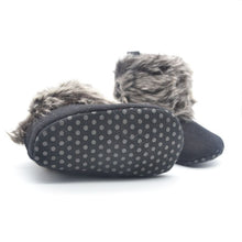 Infant Baby Fleece Snow Boots Toddler Kids Wool Fur Shoes Prewalker 0-18M Y2 J4U66