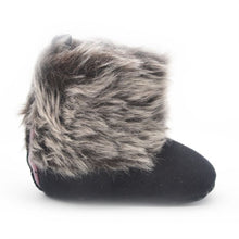 infant baby fleece snow boots kids wool fur shoes prewalker 0 1m J4U66