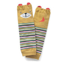 infant cute baby girls boys warm leg warmers legging striped socks cartoon J4U66
