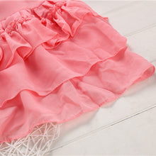 Infants Baby Girls Chiffon Tutu Ruffle Dress Princess Vest Dresses Clothes M-XXL J4U66