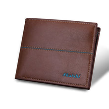 Mens Women Leather Credit Card Holder/Case Card Holder Wallet Business Card Package PU Leather Bag Purse Wallet J4U66