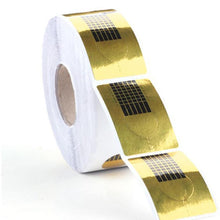 100pc Nail Art Tips Extension Forms Guide French DIY Tool Acrylic UV Gel J4U66