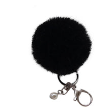 18 Fluffy Ball Keychain Cute Simulation Rabbit Fur Ball Key Chain For Car Key Ring Car Ornaments Bag Pendant key ring J4U66