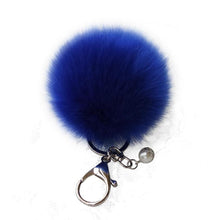18 Fluffy Ball Keychain Cute Simulation Rabbit Fur Ball Key Chain For Car Key Ring Car Ornaments Bag Pendant key ring J4U66