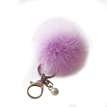 18 Fluffy Ball Keychain Cute Simulation Rabbit Fur Ball Key Chain For Car Key Ring Car Ornaments Bag Pendant key ring J4U66