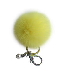 18 Fluffy Ball Keychain Cute Simulation Rabbit Fur Ball Key Chain For Car Key Ring Car Ornaments Bag Pendant key ring J4U66