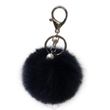 18 Fluffy Ball Keychain Cute Simulation Rabbit Fur Ball Key Chain For Car Key Ring Car Ornaments Bag Pendant key ring J4U66