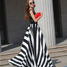 exy Women Long Maxi Evening Party Beach Lace Chiffon Dress J4U66