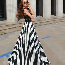 exy Women Long Maxi Evening Party Beach Lace Chiffon Dress J4U66