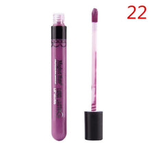 Makeup Long Lasting Lip Gloss 6 Colors Waterproof Liquid Lipstick Red / Purple Lipgloss Cosmetics  J4U66