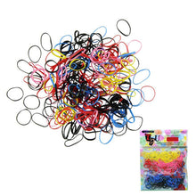 200-300pc Rubber Hairband Rope Ponytail Holder Elastic Hair Band Ties Braids Fast Shipping & s J4U66