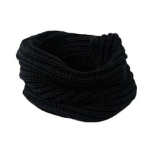Warm Knitted Neck Circle Wool Blend Scarf Fast Shipping  J4U66