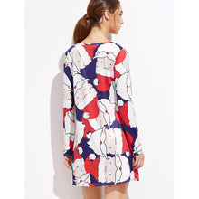 Ladies Women Long Sleeve Olaf Santa Hat Printing Party Swing Dress 17 Colors  J4U66