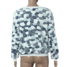 Womens Loose Long Sleeve Sweatshirt Pullover Shirt Tops Blouse  J4U66