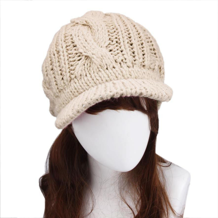 Fashion Women Hat Beanies Knitted Wool Hats Cap  J4U66