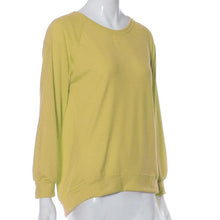 Casual Loose Women Long Sleeve Tunic Top Ladies Pullover Shirt Plus Size 4 Colors  J4U66