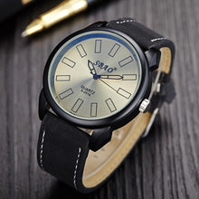 Classic Vintage Men's Waterproof Leather Strap Sport Quartz Army Watch  J4U66