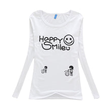 Fashion Brand Women T Shirt Casual Long Sleeve Rivet Clothing Round Neck Collar Tops Tees J4U66