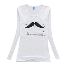 Fashion Brand Women T Shirt Casual Long Sleeve Rivet Clothing Round Neck Collar Tops Tees J4U66