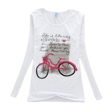 Fashion Brand Women T Shirt Casual Long Sleeve Rivet Clothing Round Neck Collar Tops Tees J4U66